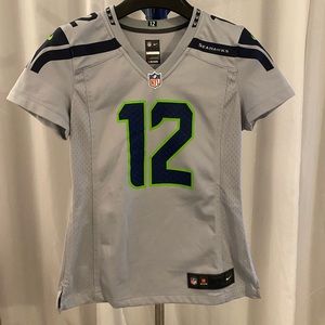 Women’s NFL Small Jersey Seahawks 12 Fan
